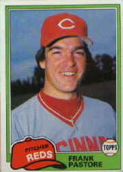 1981 Topps Baseball Cards      499     Frank Pastore